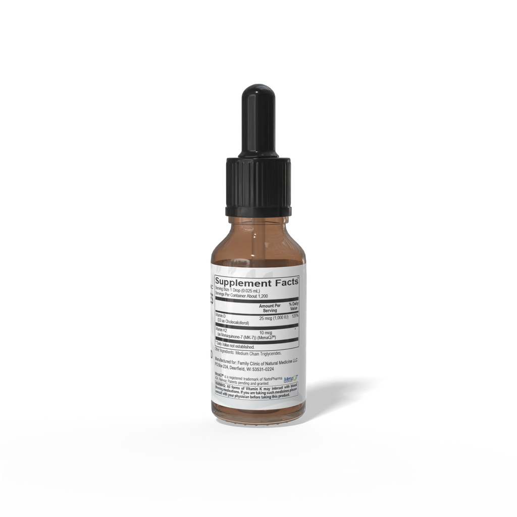 Vitamin D3 w/K2 Liquid